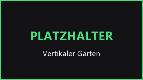 Vertikaler Garten aus alten Paletten